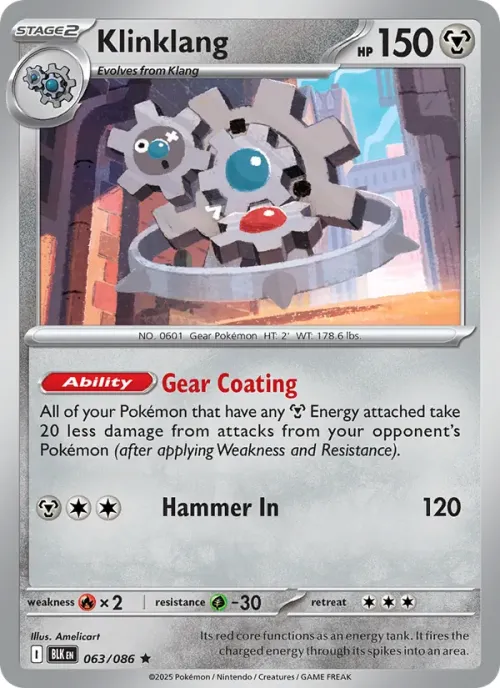 Klinklang - Master Ball Pattern