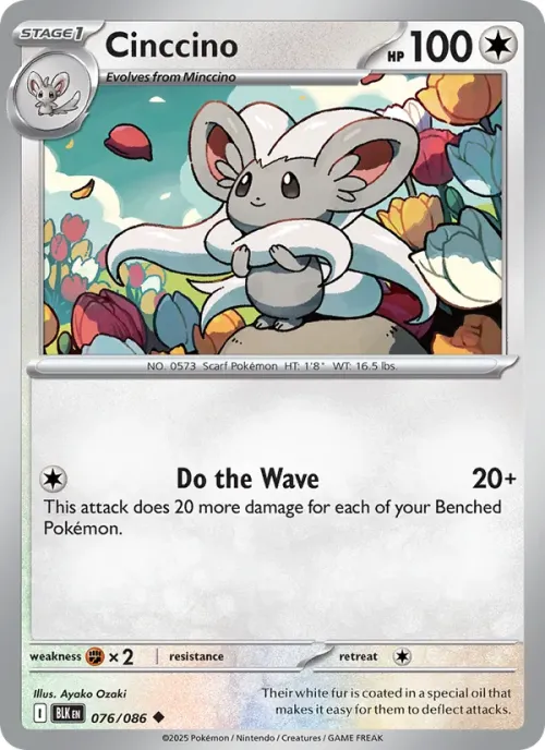 Cinccino - Reverse Holo