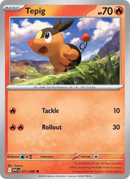 Tepig - Holo