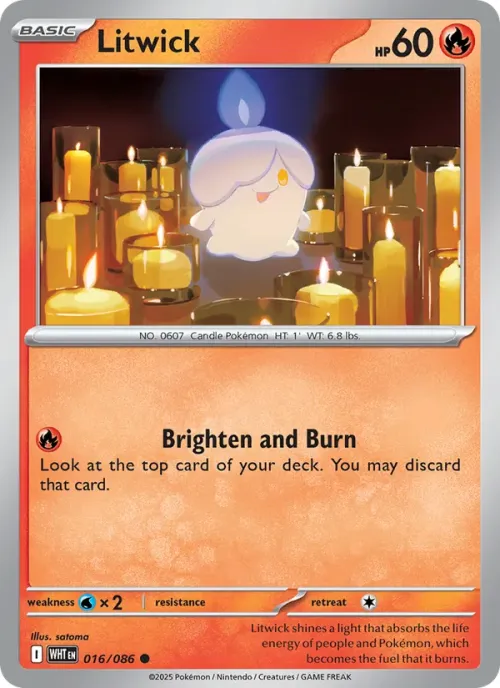 Litwick - Master Ball Pattern