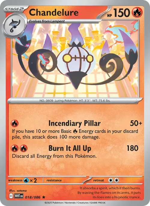 Chandelure - Holo