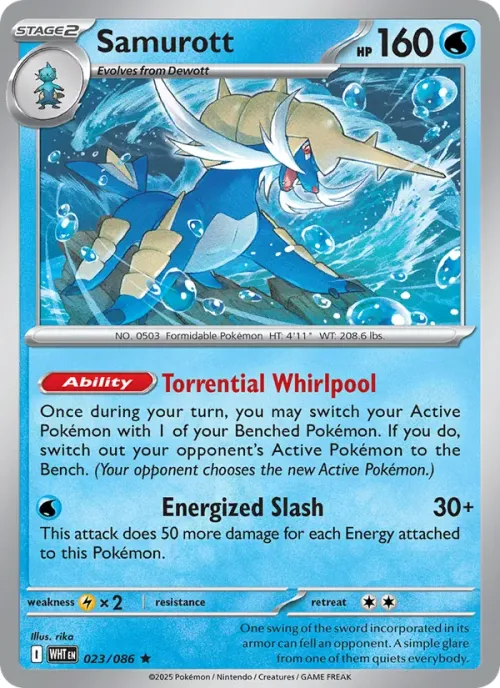 Samurott - Master Ball Pattern
