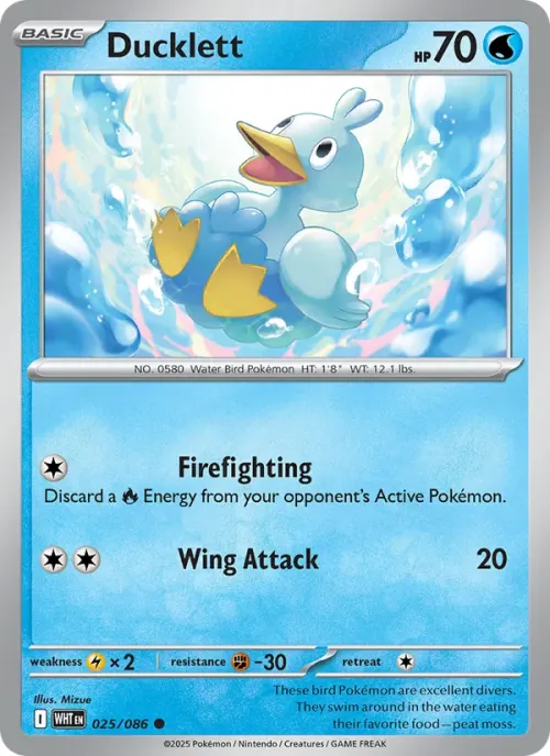 Ducklett - Poke Ball Pattern