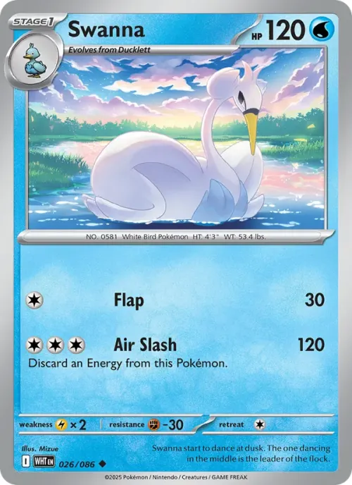 Swanna - Master Ball Pattern
