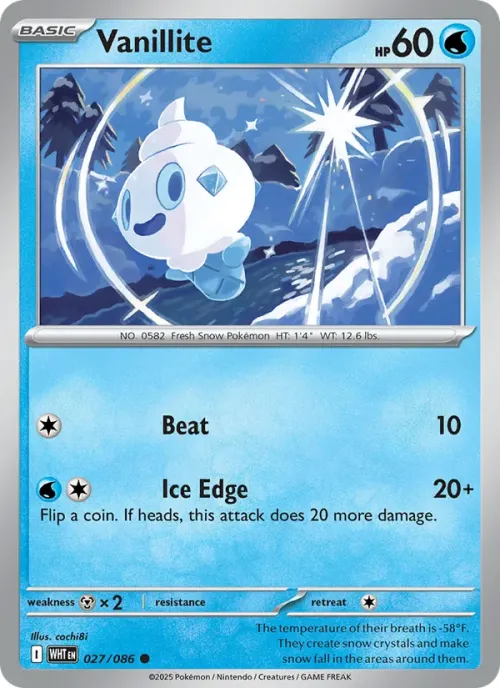 Vanillite - Poke Ball Pattern