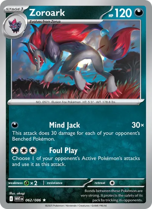 Zoroark - Reverse Holo