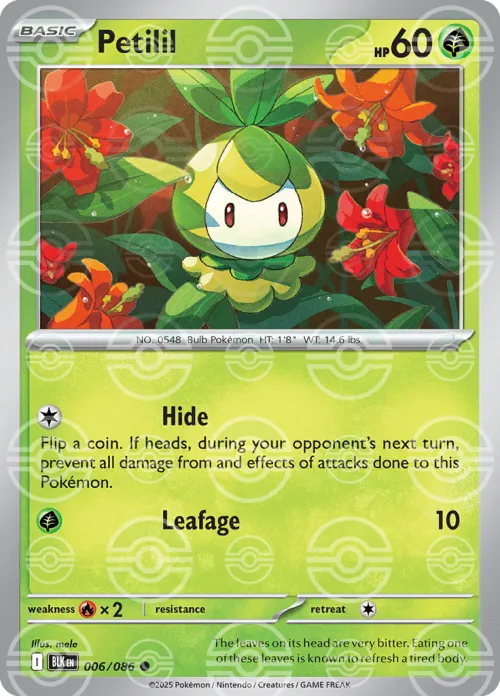Petilil - Poke Ball Pattern