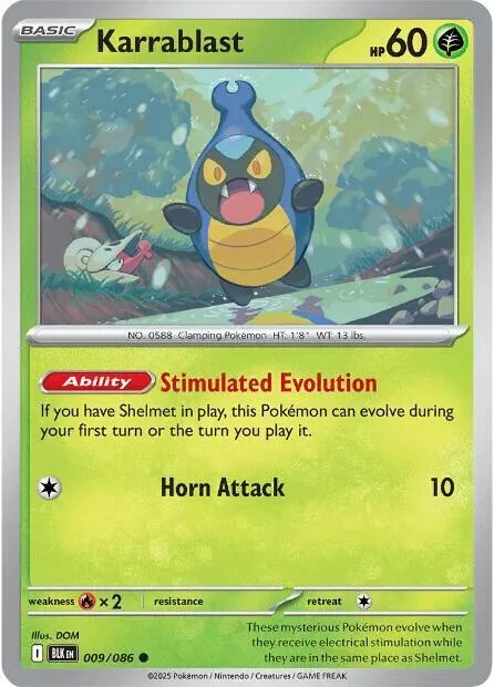 Karrablast - Reverse Holo