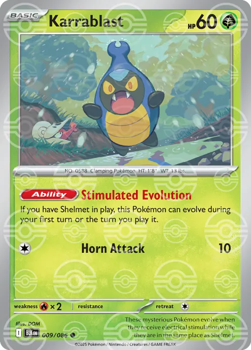 Karrablast - Poke Ball Pattern