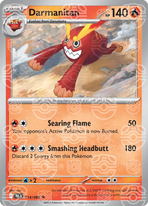 Darmanitan - Master Ball Pattern