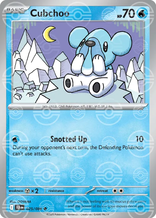 Cubchoo - Poke Ball Pattern