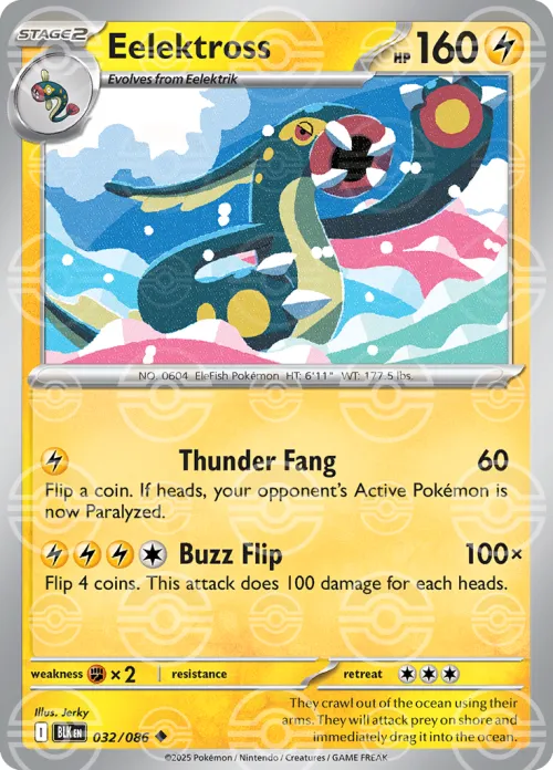 Eelektross - Poke Ball Pattern