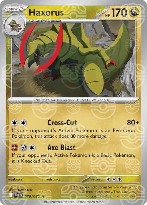 Haxorus - Master Ball Pattern