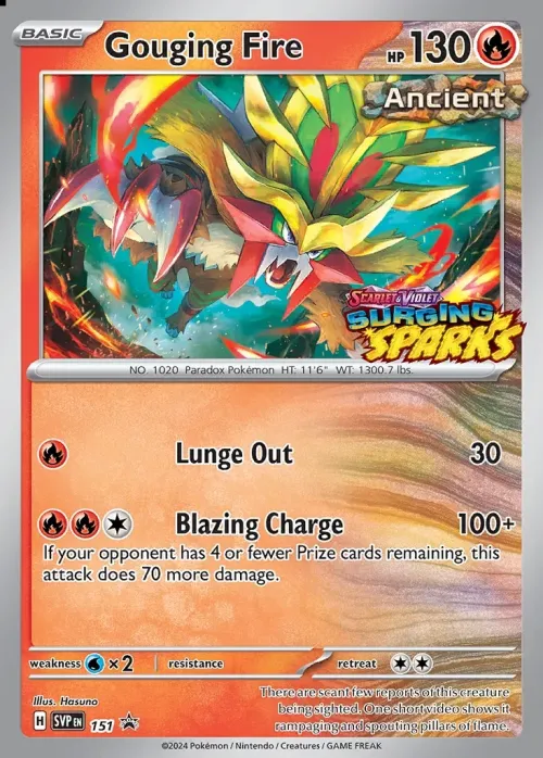 Gouging Fire