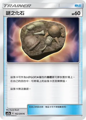 Unidentified Fossil