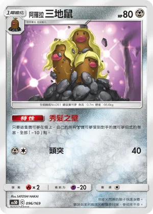 Alolan Dugtrio