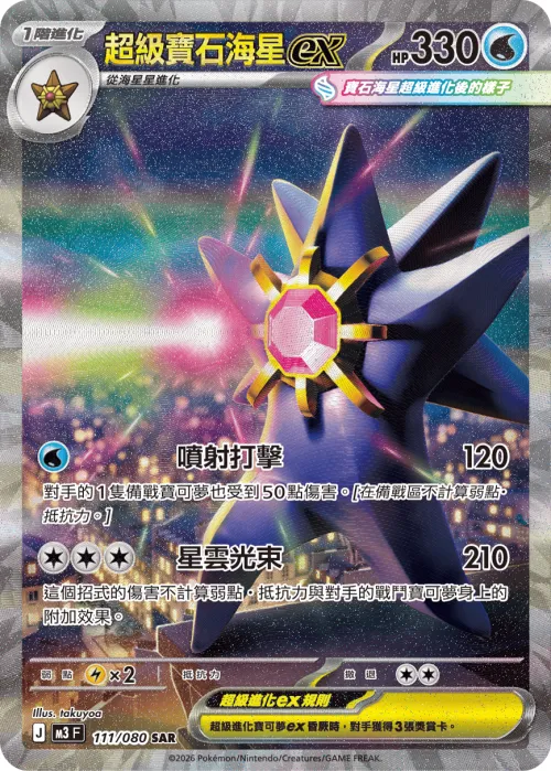 Mega Starmie ex
