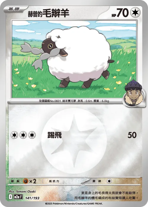 Hop's Wooloo - Energy Symbol Pattern