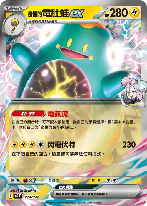 Iono's Bellibolt ex - Reverse Holo