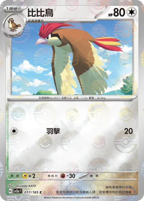 Pidgeotto - Poke Ball Pattern