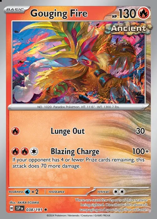 Gouging Fire