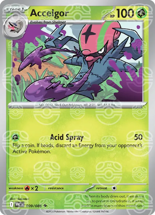Accelgor - Master Ball Pattern