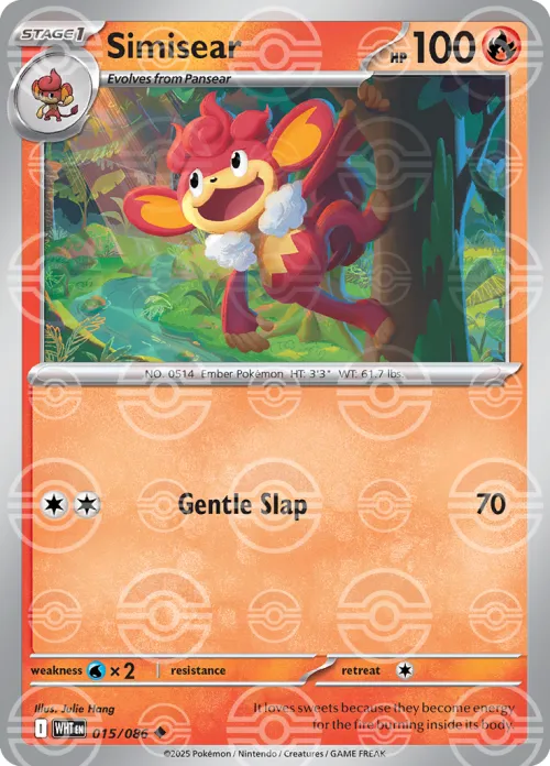 Simisear - Poke Ball Pattern