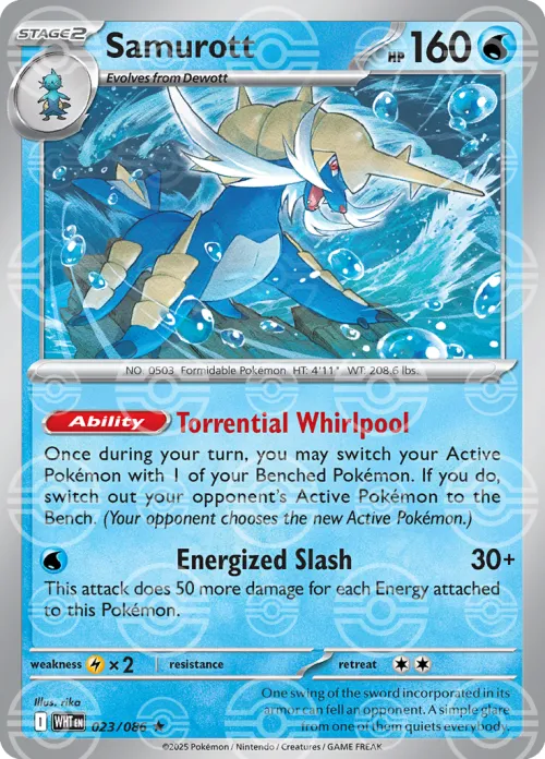 Samurott - Poke Ball Pattern