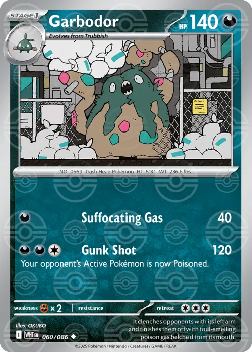 Garbodor - Poke Ball Pattern