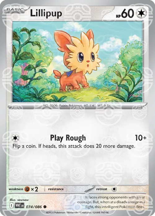 Lillipup - Master Ball Pattern