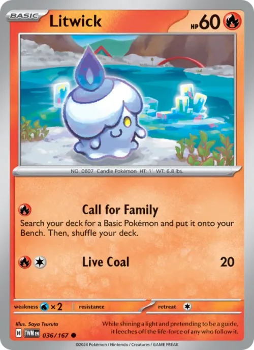 Litwick - Reverse Holo
