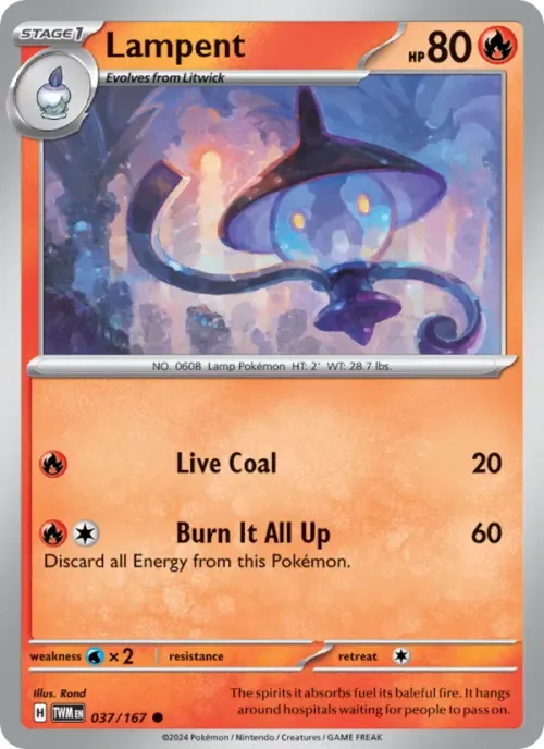 Lampent - Reverse Holo