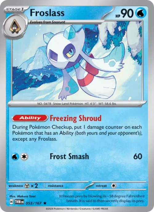 Froslass - Reverse Holo
