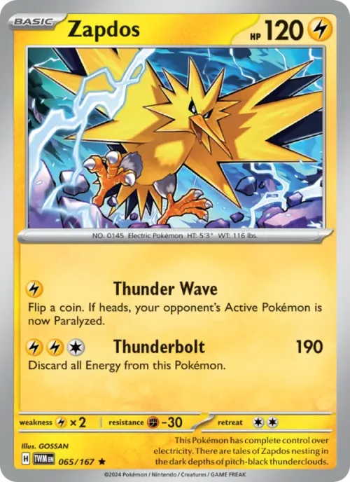 Zapdos - Reverse Holo