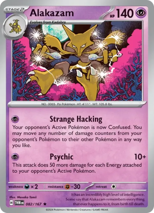 Alakazam - Reverse Holo