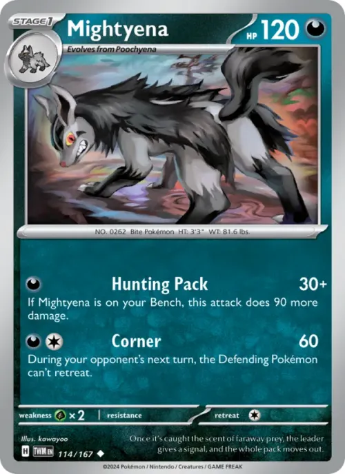Mightyena - Reverse Holo