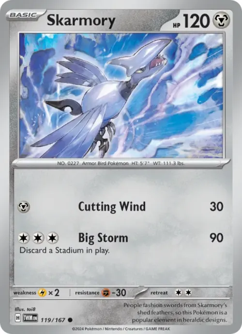 Skarmory - Reverse Holo