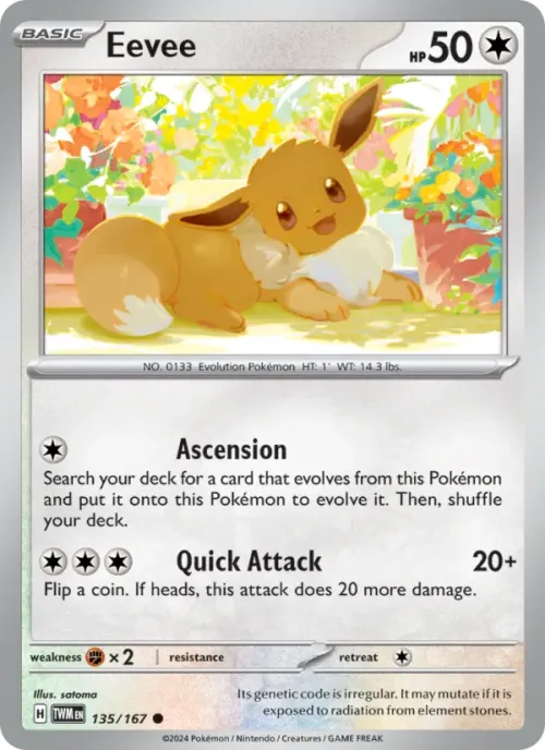 Eevee - Reverse Holo