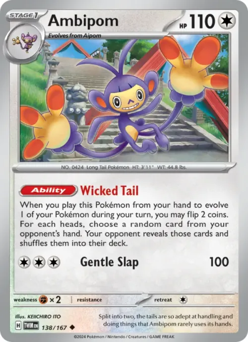 Ambipom - Reverse Holo