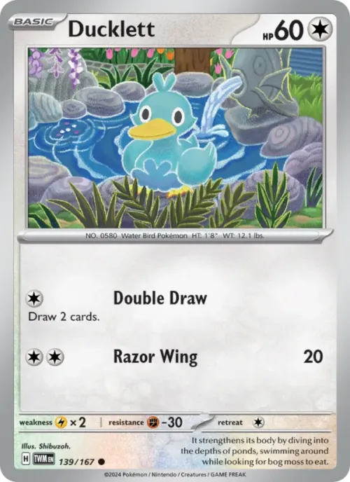 Ducklett - Reverse Holo