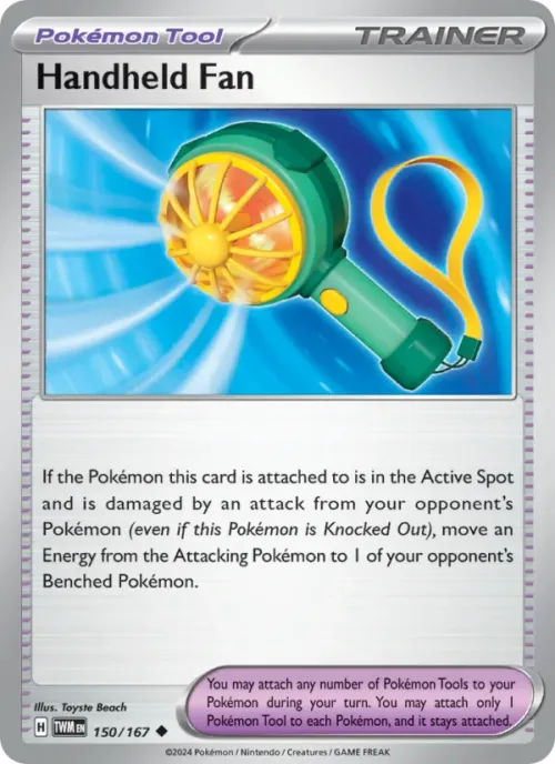 Handheld Fan - Reverse Holo