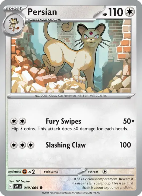 Persian - Reverse Holo