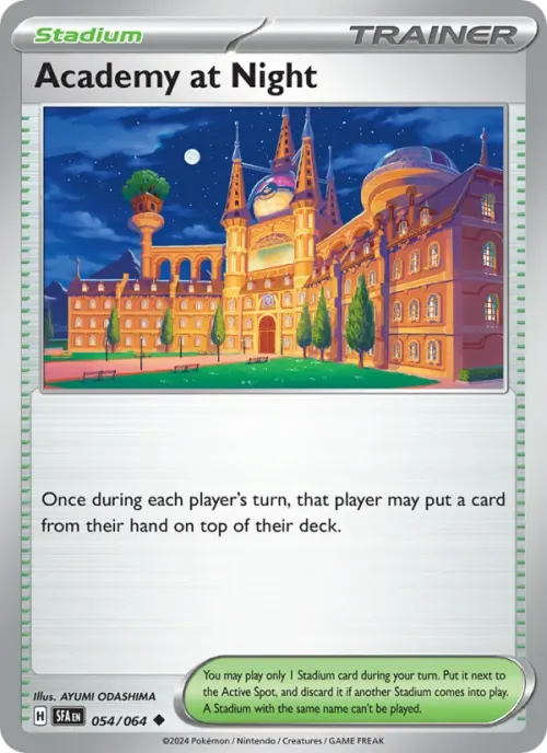 Academy at Night - Reverse Holo