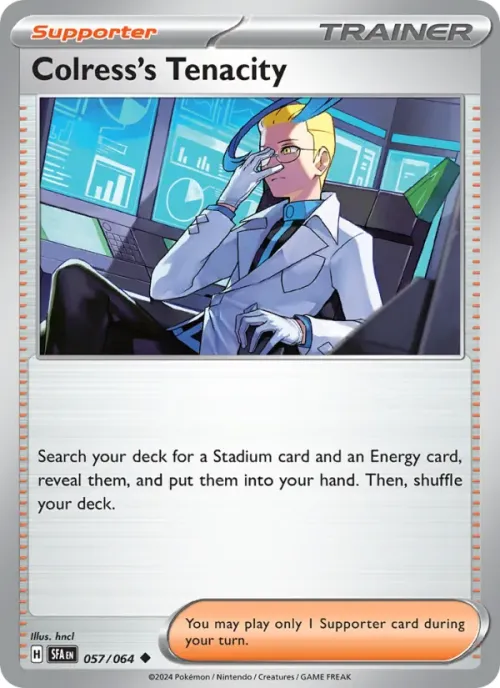 Colress's Tenacity - Reverse Holo