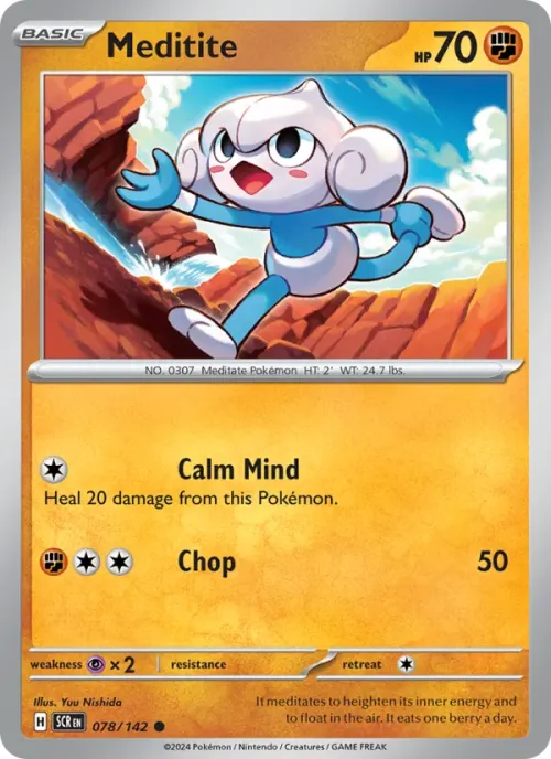 Meditite - Reverse Holo
