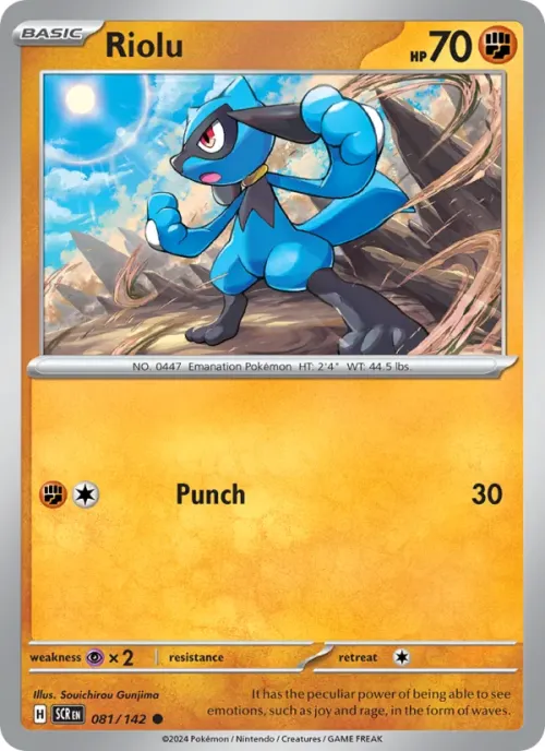 Riolu - Reverse Holo