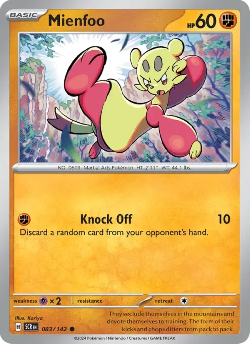Mienfoo - Reverse Holo