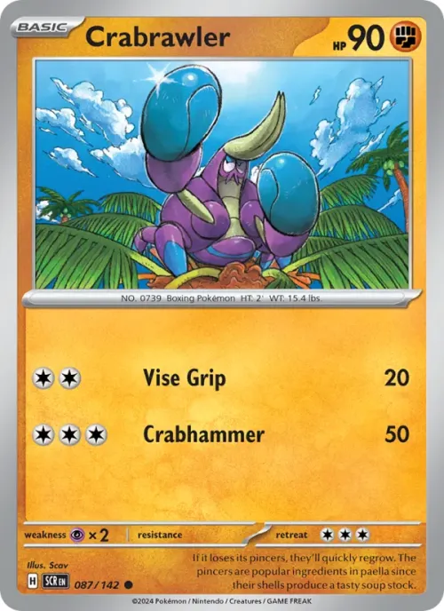 Crabrawler - Reverse Holo