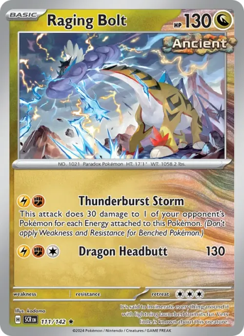 Raging Bolt - Reverse Holo