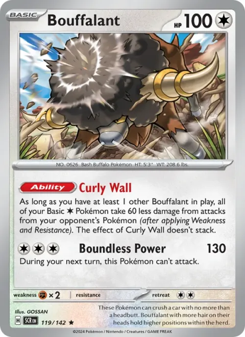 Bouffalant - Reverse Holo